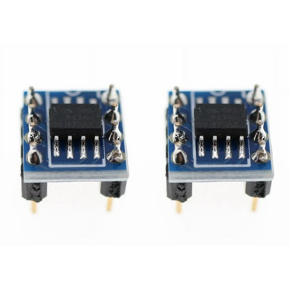 2Piece OPA627 X2 Turn to Dual Op Amp OPA627 Single Op Amp to Dual Op Amp Module SMD to DIP