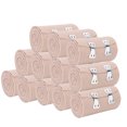 thumbnail image 2 of Bandage 12pcs 7.5cm x 4.5m Elastic Bandage Wound Dressing Comfortable Emergency Aid Tape, 2 of 8