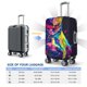 thumbnail image 4 of Balery Neon Pop Art Pitbull Funda de equipaje, fundas para maletas, elástica, lavable, protector de maletas, compatible con maletas de 18 a 32 pulgadas-Large, 4 of 7