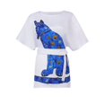 thumbnail image 3 of Disfraz de ABBA de los años 70 para mujer adulta, vestido de gato, disfraz vintage para mujer y niña, camiseta de la reina del baile, ropa de fiesta de Halloween, 3 of 5