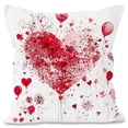 thumbnail image 1 of Puntoco Funda de almohada de amor para el día de San Valentín, funda de cojín decorativa para fiestas, hogar, sala de estar, sofá, 1 of 6