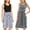 Gray+bluewhitef(2 Pack), variant on Bearsland Women’s Sleeveless Maternity Nursing Dress Breastfeeding Pregnancy Clothes With Pockets 2-Pack