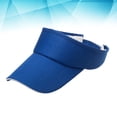 thumbnail image 2 of Viseras ajustables para el sol, sombrero deportivo para viajes y ejercicio (azul), 2 of 5