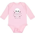 thumbnail image 3 of Inktastic Happy Halloween Spooky Skeleton and Stars Boys or Girls Long Sleeve Baby Bodysuit, 3 of 5
