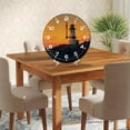 thumbnail image 5 of ZXCXRQFa Sunset Behind The Lighthouse Wall Clock Art Hanging Clocks Silent Non-Ticking Desk Clock Battery Operated Round Home Style Numeral Decorative Wall Clocks, 5 of 7