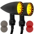 thumbnail image 1 of 2Pcs LED Motorcycle Turn Signal Lights Heavy-Duty Motorbike Front Rear Blinkers Indicators 12V Turn Signal LED Lights Wide Compatibility Motorcycle Turn Signals for Motorcycle Motorbike, 1 of 11