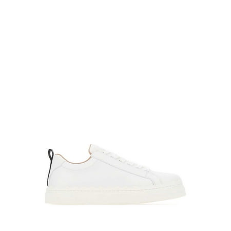 

CHLOE White Leather Lauren Sneakers