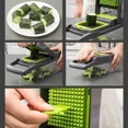 thumbnail image 3 of RUGED - 15-In-1 Vegetable Fruit Chopper Cutter Food Onion Veggie Dicer Slicer Kitchen Us, 3 of 6