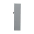 thumbnail image 4 of Royard Oaktree Bathroom Medicine Cabinet with Mirror, Bathroom Storage Cabinet with 3 Doors and Open Shelves, Wall Mounted Cabinet Space Saver with Towel Bars, Grey, 4 of 7