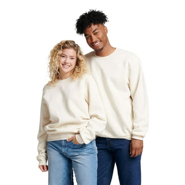 Russell Athletic Men's Dri-Power Crewneck Fleece Sweatshirt, Vintage White, XX-Large
