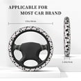 thumbnail image 5 of Fotbe Cute Animal with Cow Steering Wheel Cover Universal 15 in Car Accessories for Men Women,Steering Wheel Protector Comfortable Protective Case for SUV Sedan Decor, 5 of 8