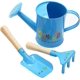 thumbnail image 2 of Kids Garden Tools Set Pretty & Cute Little Gardener Kit Package Includes 3pc Blue Number Watering Can & Trowel & Rake Gardening Hand Tools Perfect, 2 of 5