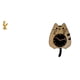 thumbnail image 1 of Figura de pollo, decoración Feng Shui, escultura, reloj de pared con forma de gato, adorno, reloj colgante silencioso, ideal para cumpleaños, aniversa, 1 of 8