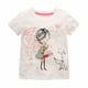 thumbnail image 2 of Camisetas cómodas de manga corta para niños pequeños, Camiseta de algodón de dibujos animados para niñas, ropa de moda de verano para niños, recién llegado, 2 of 4