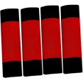 thumbnail image 3 of FH2033RED Housse de Volant (Moderniste et Ensemble de Coussinets de Ceinture de Sécurité Rouge), 3 of 6