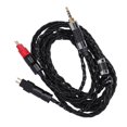 thumbnail image 2 of Fyydes Audio Cable for ,Auxiliary Cable,Double Needle 8 Core Balanced OCC Silver Plated Audio Cable for HD600 HD580, 2 of 8