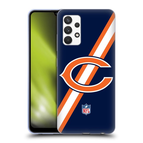 Head Case Designs NFL Chicago Bears Logo Stripes Soft Gel Case for Samsung Galaxy A32 (2021)