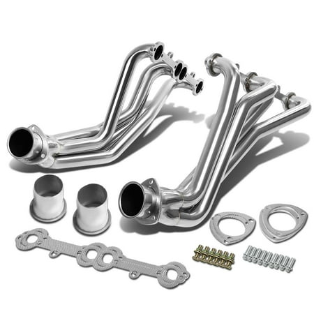 Chevy Truck Exhaust Manifold - Chevy/GMC C/K-Series Small Block V8 2pcs Stainless Steel Header/Exhaust Manifold (Polished)