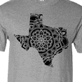 thumbnail image 4 of Inktastic Texas Silhouette Mandala T-Shirt, 4 of 5