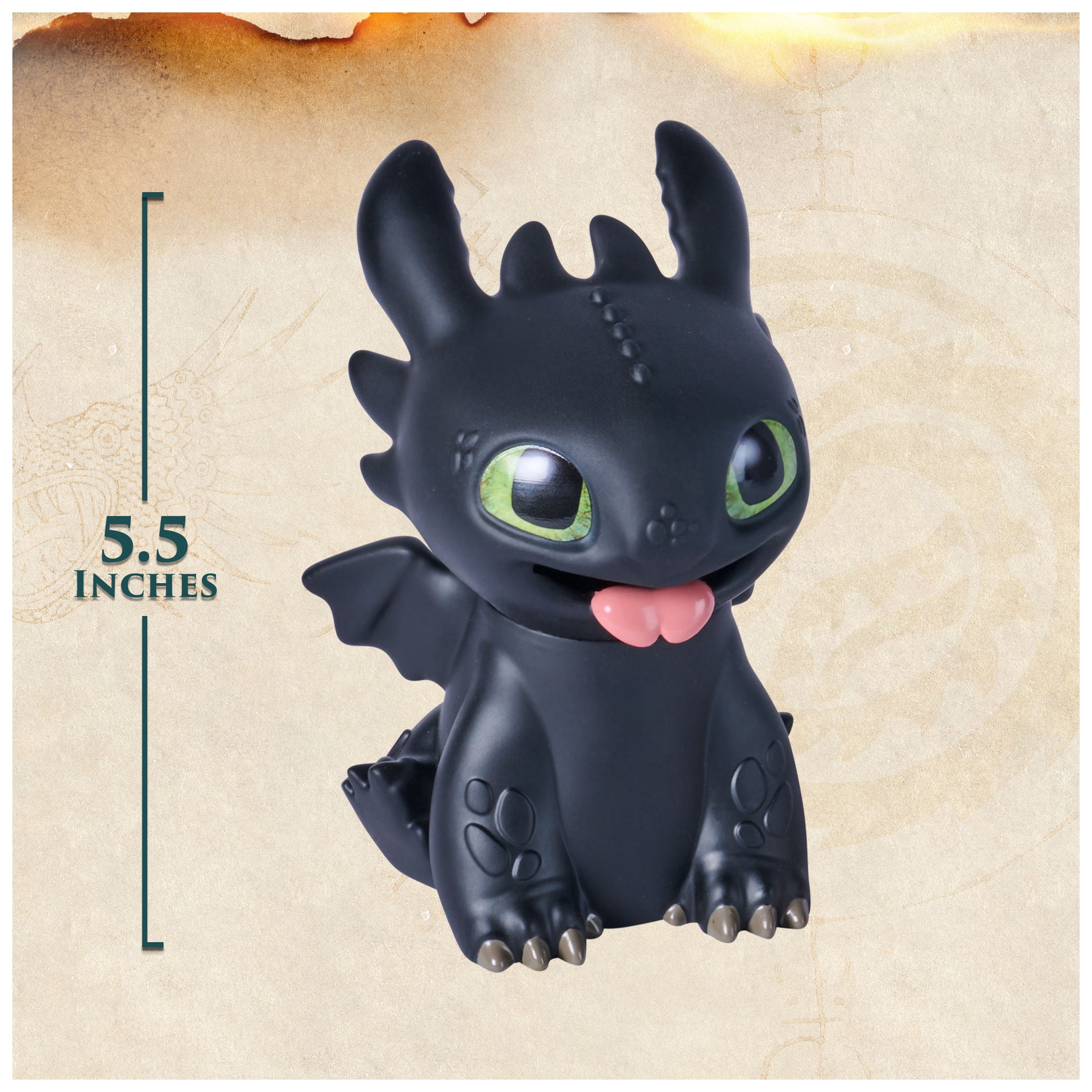 DreamWorks Dragons, How to Train Your Dragon Fish Feeding Toothless Interactive Toy for Kids 4 and up