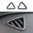 thumbnail image 1 of Fits for Chevrolet Malibu 2016 - 2021 Wood Grain Dashboard L&R Air Outlet Vent Trim -, 1 of 4