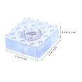 thumbnail image 2 of YSNOOWE 8Pcs PVC Non Vibration Washing Machine Stabilizer for Bathroom Furniture, 2 of 5