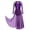 Purple, variant on IBTOM CASTLE Women Lyrical Dance Dress Sequin Long Sleeve Mesh Tulle Flowy Maxi Long Dress Morden Contemporary Dancewear M Black