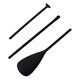 thumbnail image 1 of Pala de Kayak de 3 piezas Aleación de aluminio Kusrkot duradera portátil sola hoja para surf Accesorio de barco, 1 of 4
