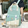 thumbnail image 4 of KVPLBQFD Travel Backpacks for Men Backpack Travel Day Backpack with Chest Strap Casual Backpack Work Big Travel Bag, Mint Green One Size, 4 of 5