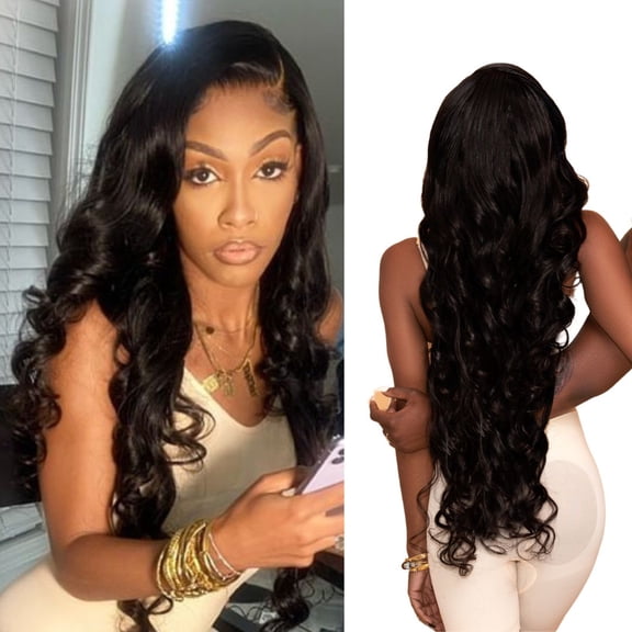 Littlemamazonly 13x4 HD Lace Wig Bodywave, 10-inch