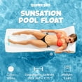 thumbnail image 4 of TRC Recreation Sunsation 1.75" Thick Foam Swimming Pool Lounge Float, White, 4 of 10