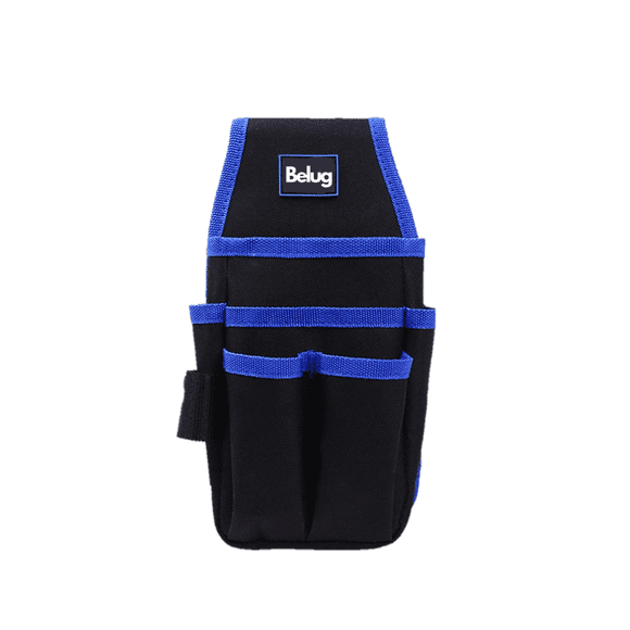 Bolsa Porta Herramientas Profesional Para Electricistas Belug Negro, Azul