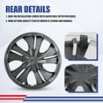 thumbnail image 5 of (Set of 4) 15 inch Steel Wheel Hubcaps for Nissan Versa 2007-2025,Versa Sedan 2007-2019,Versa Hatchback 2007-2012,Versa Note 2014-2019,Snap-on Installation,Lacquer, 5 of 8