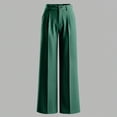 thumbnail image 4 of GigrtiJin Striped Suit Pants for Women Dressy Casual Straight Leg Pants Loose High Waisted Work Business Pants with Pockets, 4 of 9