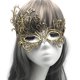 thumbnail image 4 of Máscara de mascarada para mujer Máscara de encaje dorado Máscaras venecianas florales para baile de máscaras, fiesta de Halloween (2 piezas) ShuxiuWang 1327537080282, 4 of 4