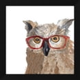 thumbnail image 2 of Lanie Loreth 15x15 Black Modern Wood Framed Wall Art Titled - Wise Owl Square, 2 of 6