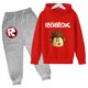 thumbnail image 1 of ROBLOX ropa de lana explosiva para niños y niñas, sudaderas con capucha y Leggings, conjunto de suéter, medio y grande, 2 piezas, 1 of 4