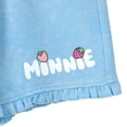 thumbnail image 5 of Disney Minnie Mouse Toddler Girls' Short Sleeve Graphic T-Shirt and French Terry Shorts Set Light Blue Optic Wash Minnie and Friends, 5 of 5
