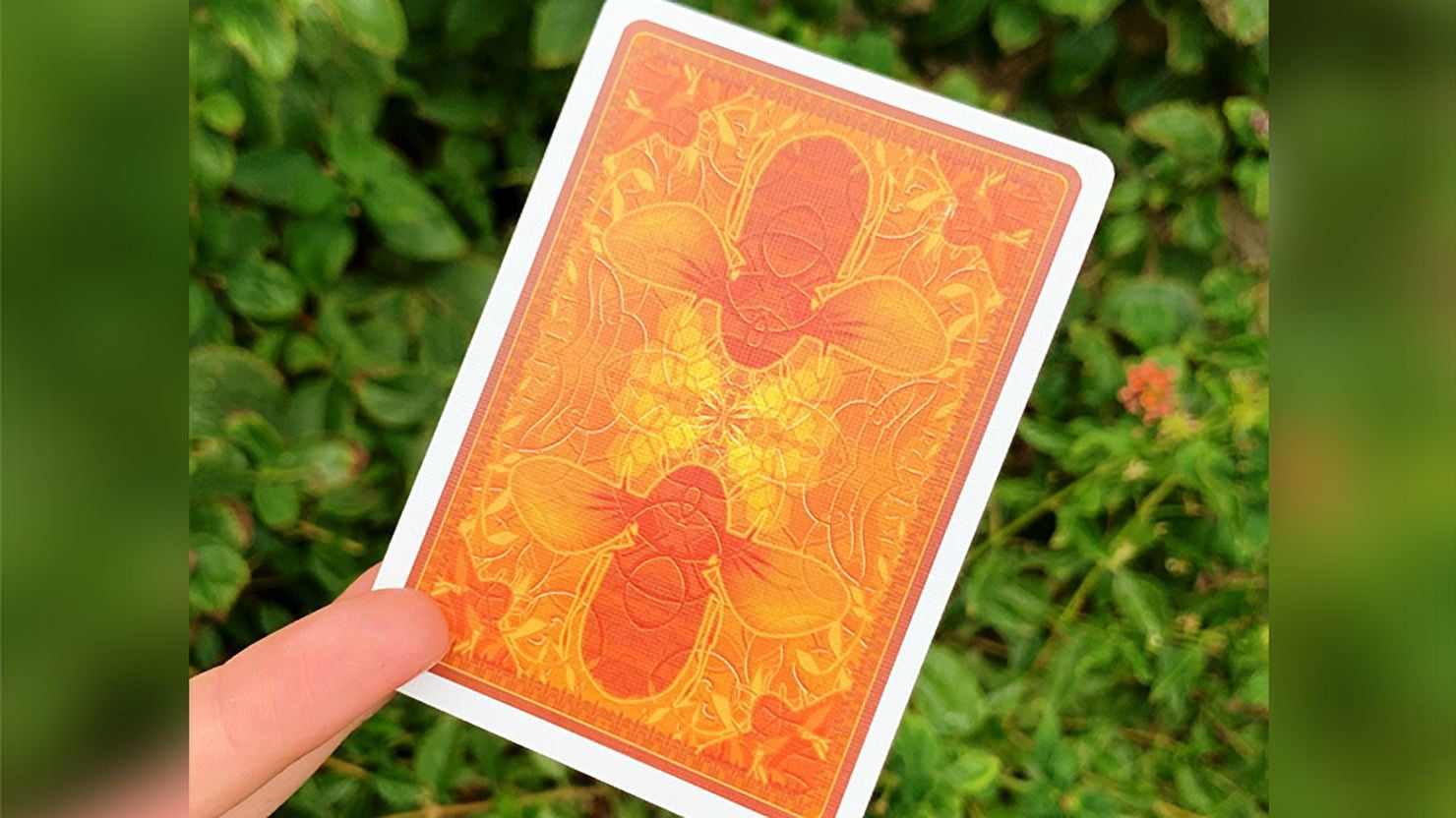 Gilded Bicycle Beekeeper Playing Cards (Light) by Artur Rajch and USPCC