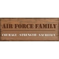 thumbnail image 2 of Gibbons, Lauren 18x10 White Modern Wood Framed Museum Art Print Titled - Air Force Family, 2 of 4