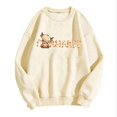 thumbnail image 5 of WEAIXIMIUNG Sweatshirts pour Femmes Enseignants Mode Décontractée Couleur Unie Manches Longues Imprimé Lettre Col Rond Hoodie, 5 of 5