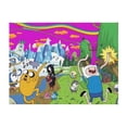 thumbnail image 2 of Adventure Time Flannel Blanket Cozy Ultra-Soft Micro Throw Blanket For Bed Sofa Couch Car Office Camping Travel All Season Fleece Blanket 60"x50", 2 of 8