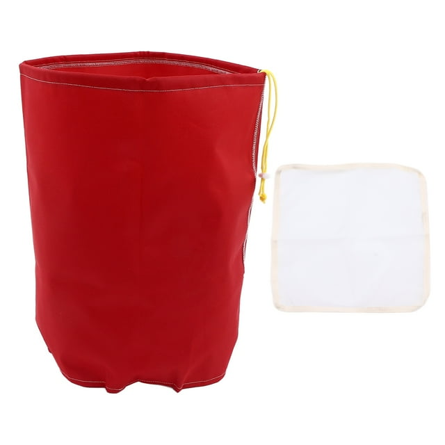 Sac Filtre de 5 Gallons Sacs à Herbes Glacées Filtre pour Plantes Trousse d'Extraction d'Essence avec Cordon
