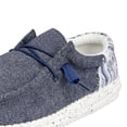 thumbnail image 4 of Endoto Shoelaces for Hey Dude Elastic Strings Replacement Laces Shoes(Color:Navy,Size:17Inch), 4 of 5