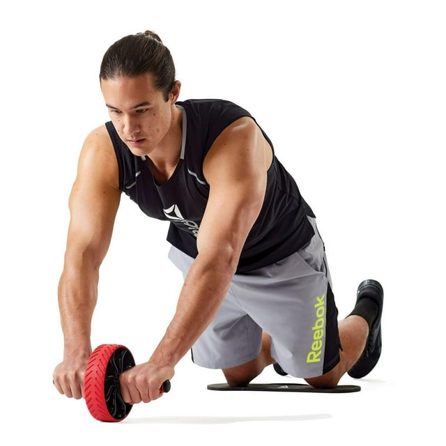 Reebok Ultra-Grip Ab Wheel & Knee Pad