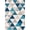 Blue, variant on Well Woven Isometry Gold & Grey Modern Geometric Triangle Pattern 5' x 7' Area Rug Soft Shed Free Easy to Clean Stain Resistant