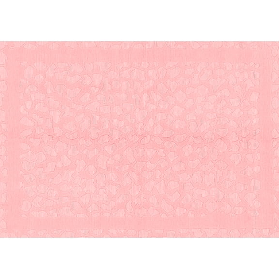Ahgly Company Indoor Rectangle Solid Red Modern Area Rugs, 3' x 5'