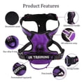 thumbnail image 3 of Nylon Adjustable Dog Harness Personalized Reflective Dog Harness Vest Breathable Pet Harness Leash For Small Medium Large Dogs ShopWise Round, 3 of 14
