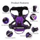 thumbnail image 3 of Nylon Adjustable Dog Harness Personalized Reflective Dog Harness Vest Breathable Pet Harness Leash For Small Medium Large Dogs ShopWise Round, 3 of 14