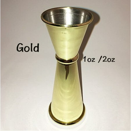 

Dechoicelife - Soft and Shiny Surface Colorful Japanese Double Cocktail Jigger 1oz/2oz Free Shipping
